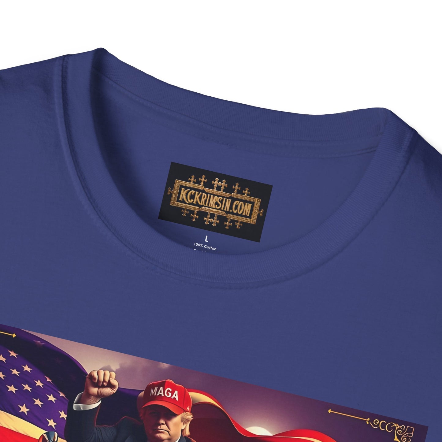 Graphic Tee - Donald Trump Fight for Freedom Motorcycle Shirt by KC KRIMSIN (Copy)