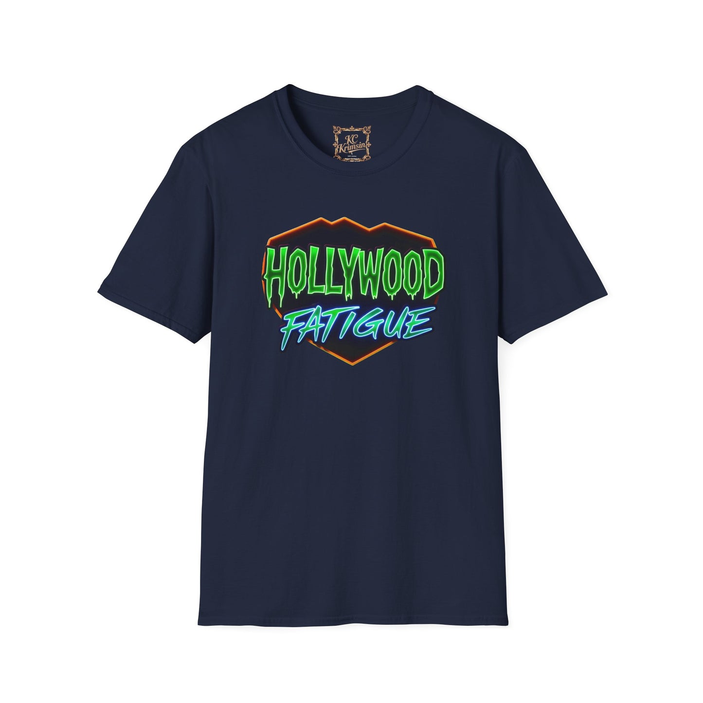Hollywood Fatigue (tired of celebrities) tee, Unisex Softstyle T-Shirt