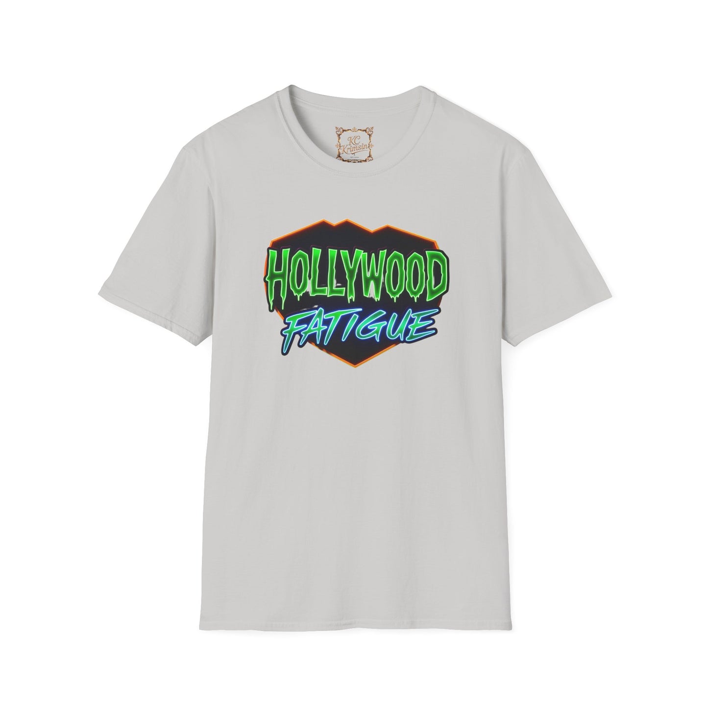 Hollywood Fatigue (tired of celebrities) tee, Unisex Softstyle T-Shirt