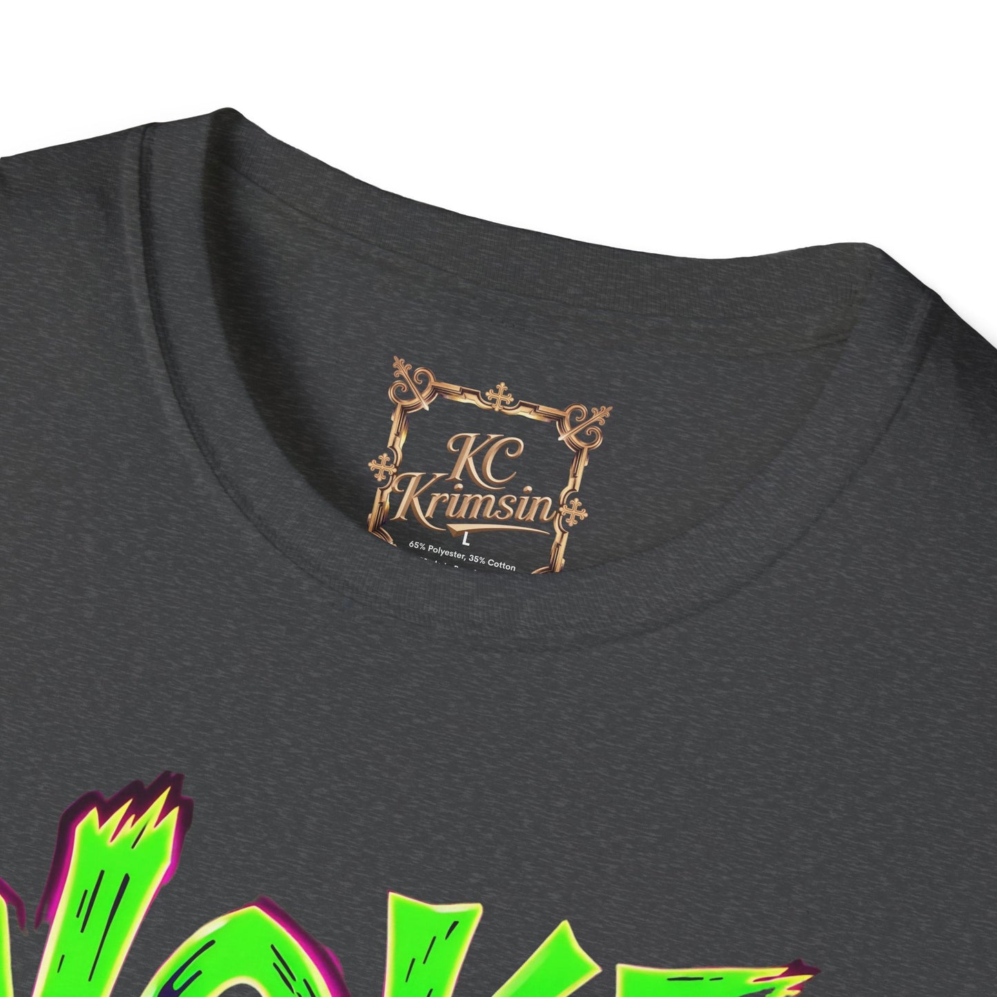 WOKE FATIGUE tee, Unisex Softstyle T-Shirt