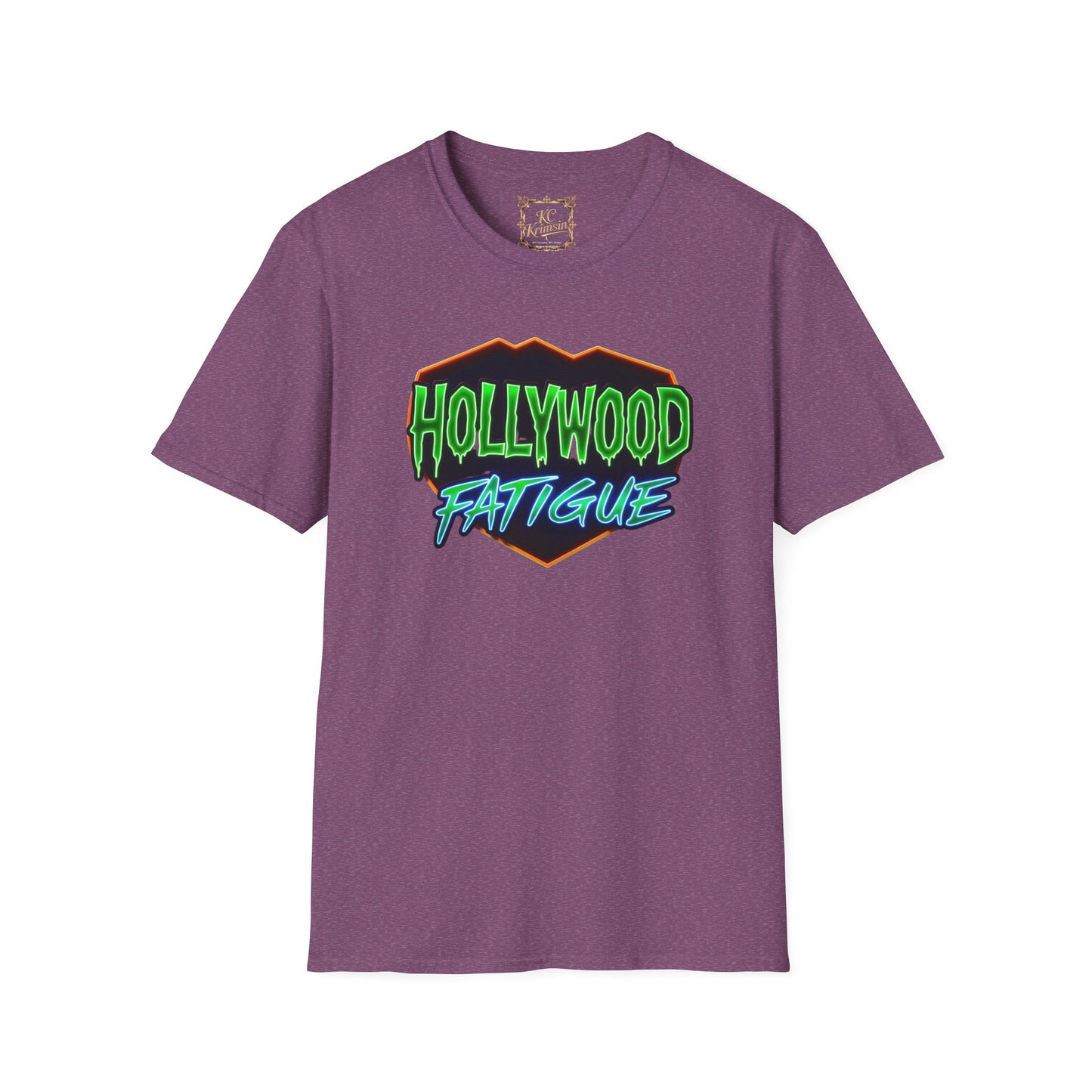 Hollywood Fatigue (tired of celebrities) tee, Unisex Softstyle T-Shirt
