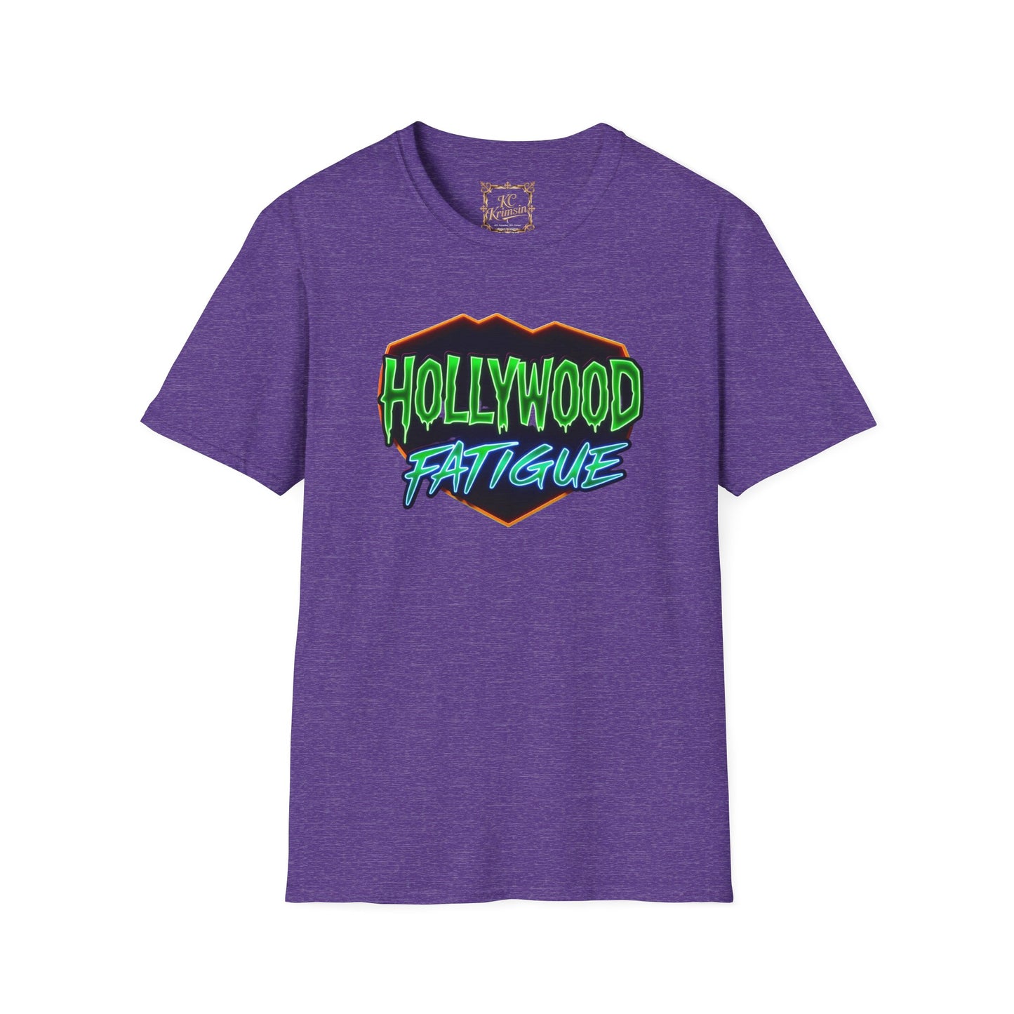 Hollywood Fatigue (tired of celebrities) tee, Unisex Softstyle T-Shirt