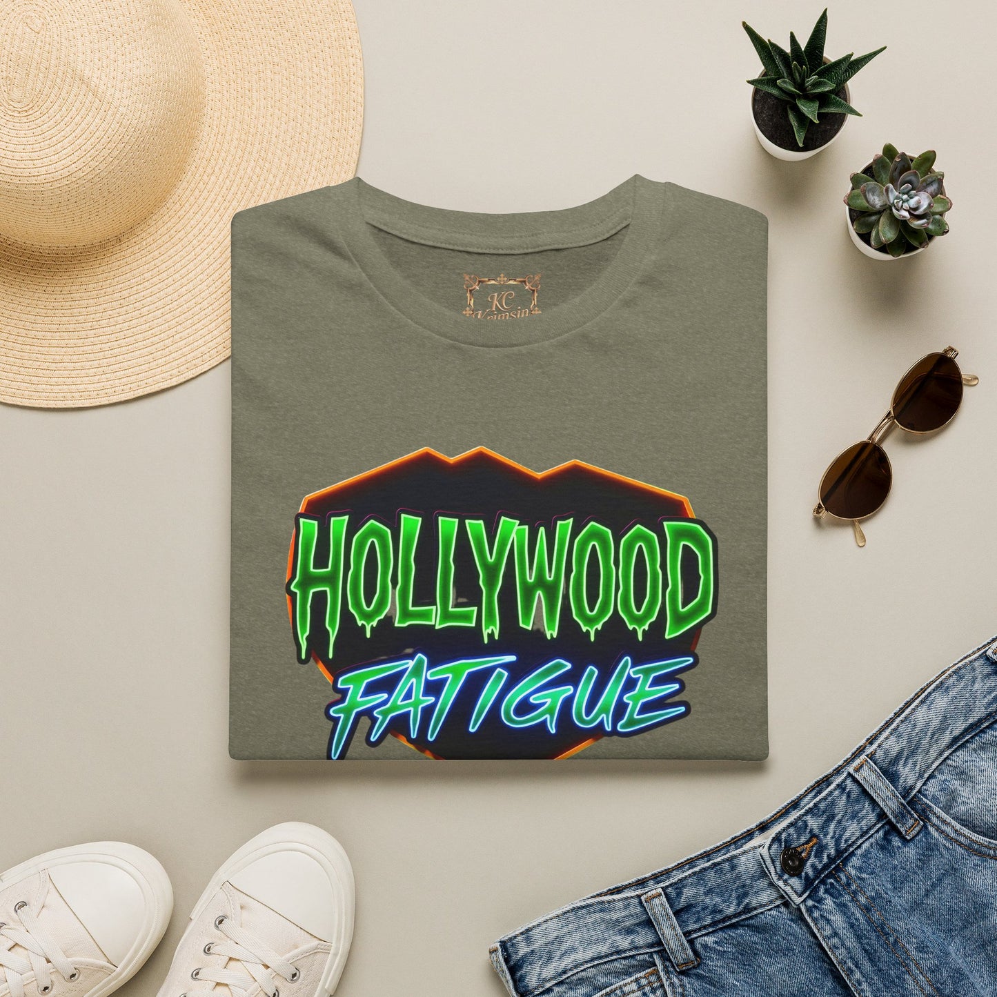 Hollywood Fatigue (tired of celebrities) tee, Unisex Softstyle T-Shirt