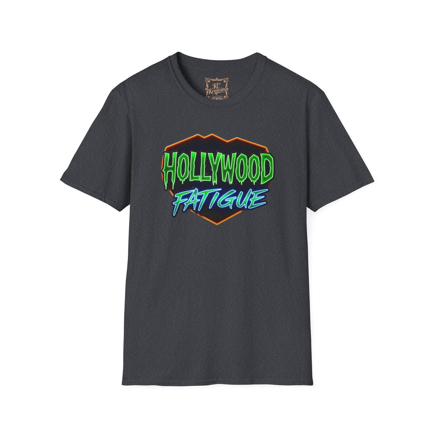 Hollywood Fatigue (tired of celebrities) tee, Unisex Softstyle T-Shirt
