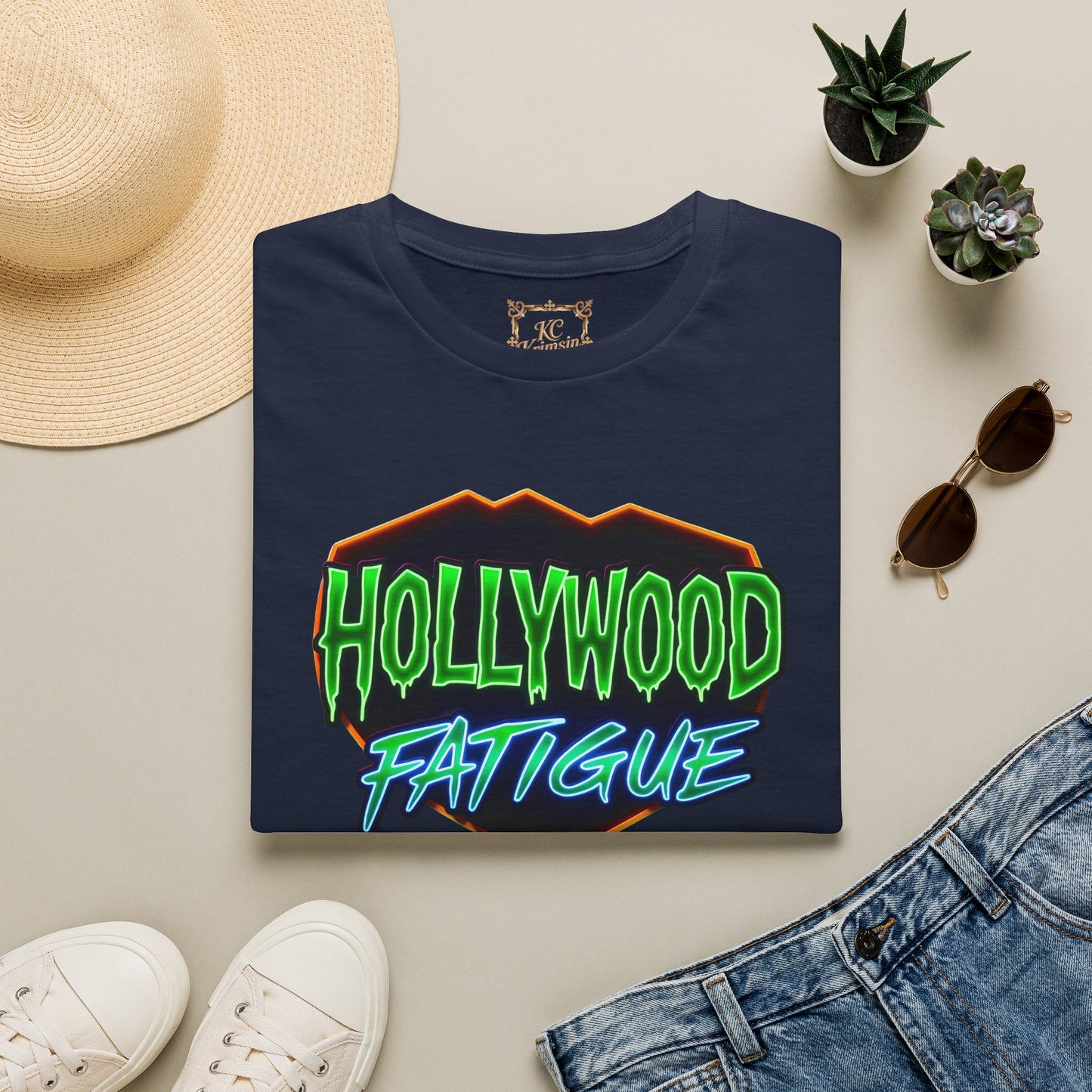 Hollywood Fatigue (tired of celebrities) tee, Unisex Softstyle T-Shirt