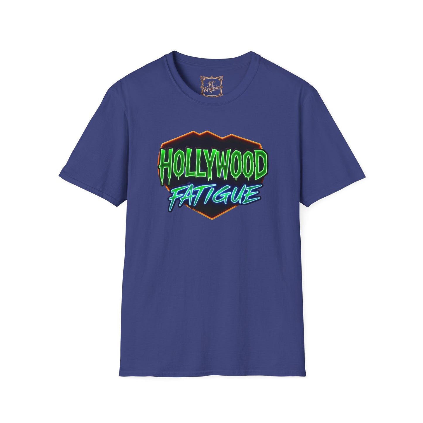 Hollywood Fatigue (tired of celebrities) tee, Unisex Softstyle T-Shirt
