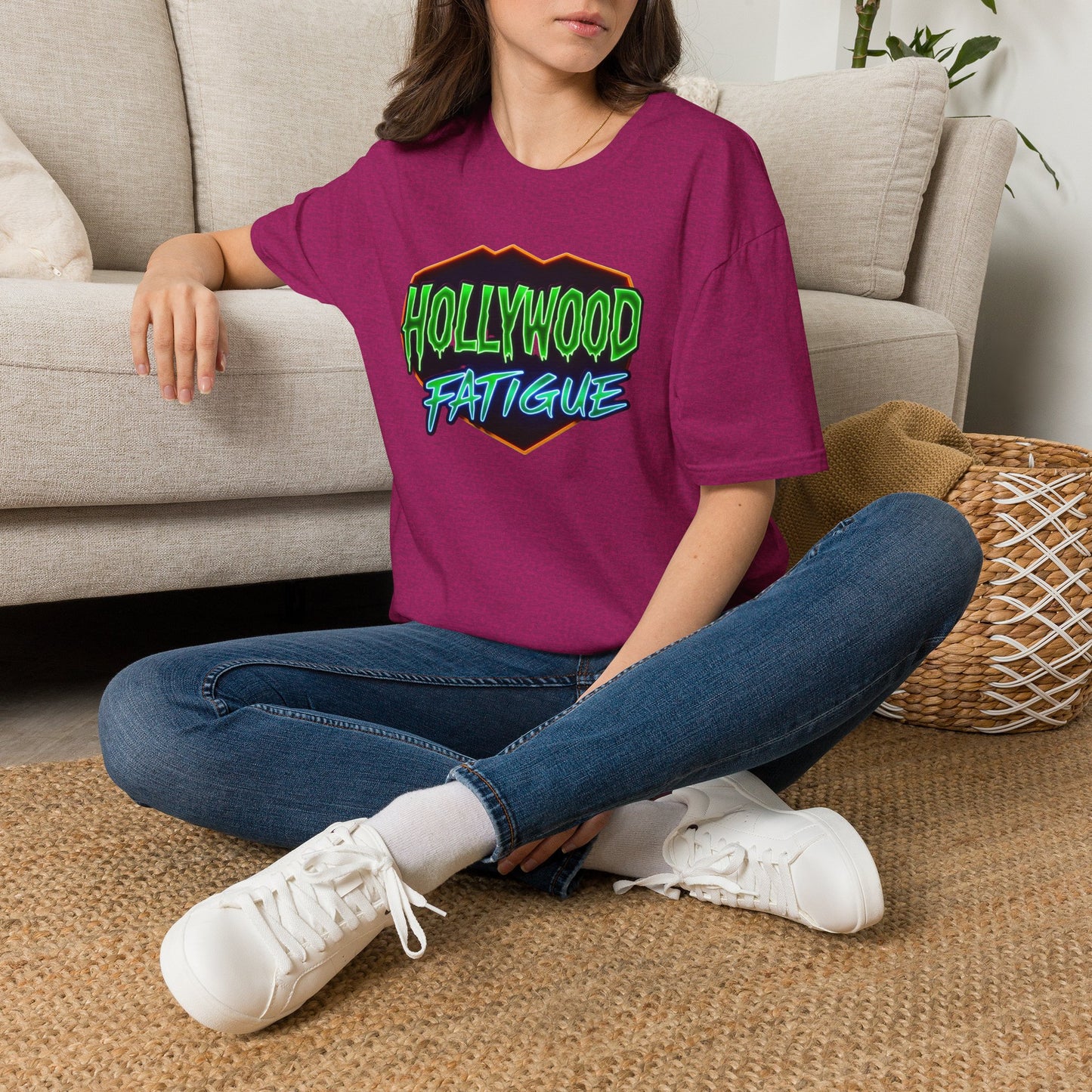 Hollywood Fatigue (tired of celebrities) tee, Unisex Softstyle T-Shirt