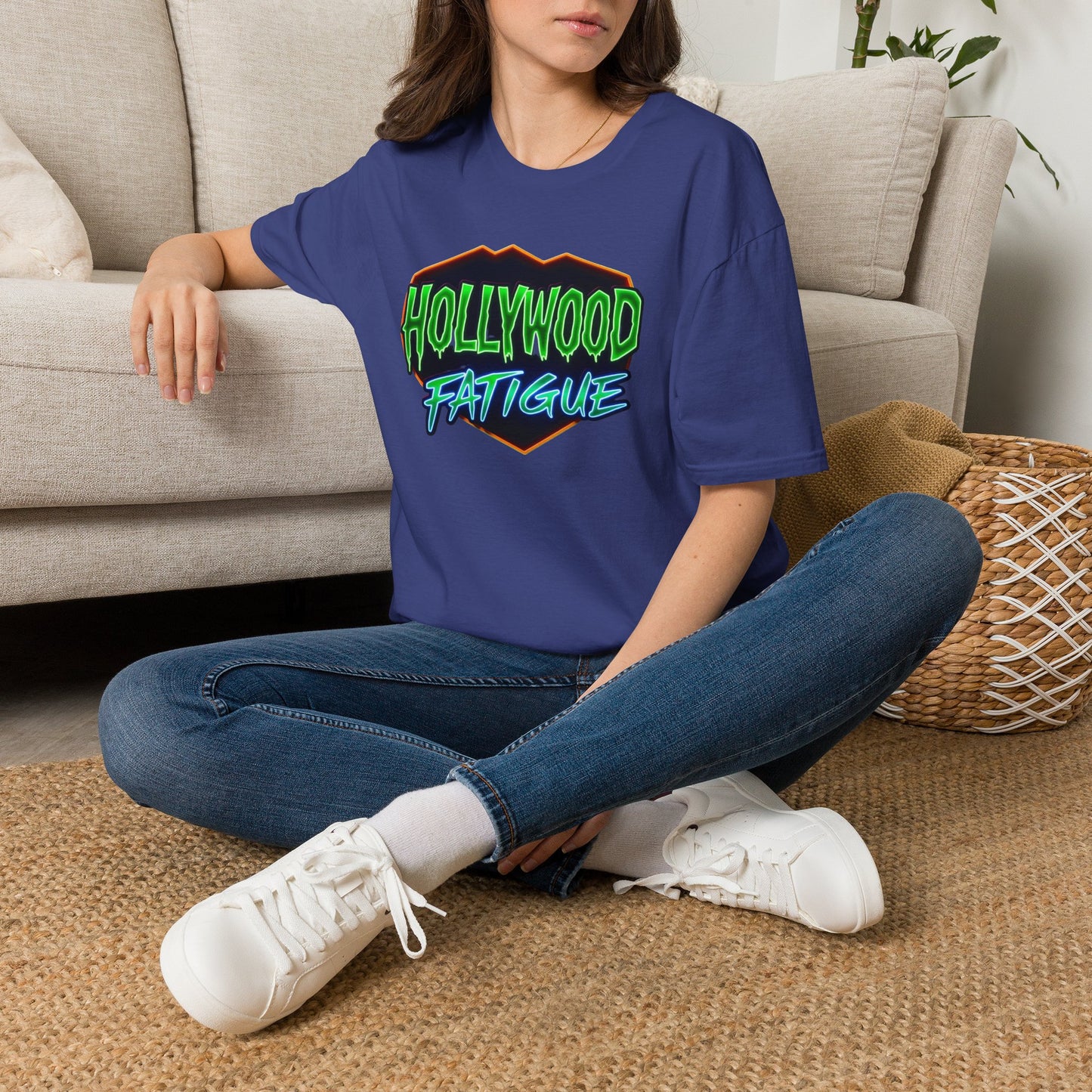 Hollywood Fatigue (tired of celebrities) tee, Unisex Softstyle T-Shirt