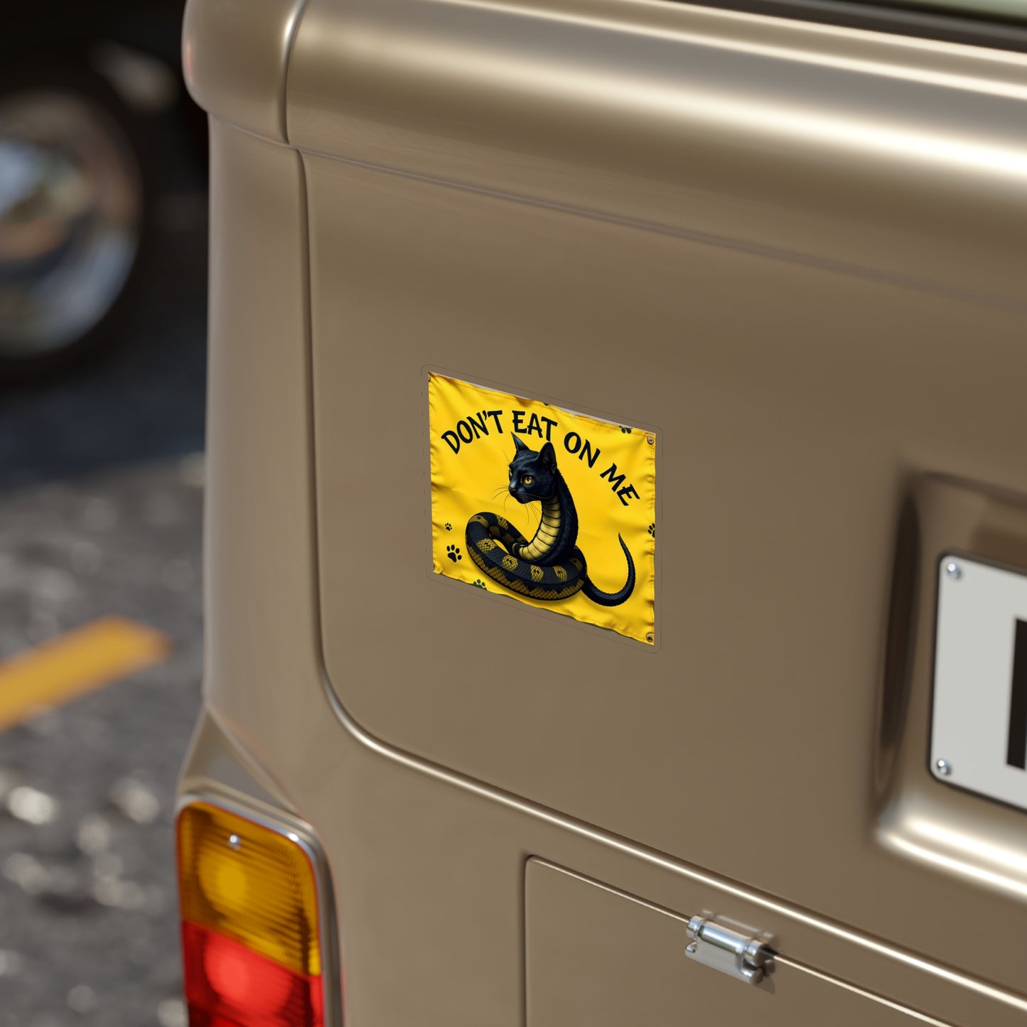 Stickers - Ohio Pet Crisis Gadsden Flag Cat Design