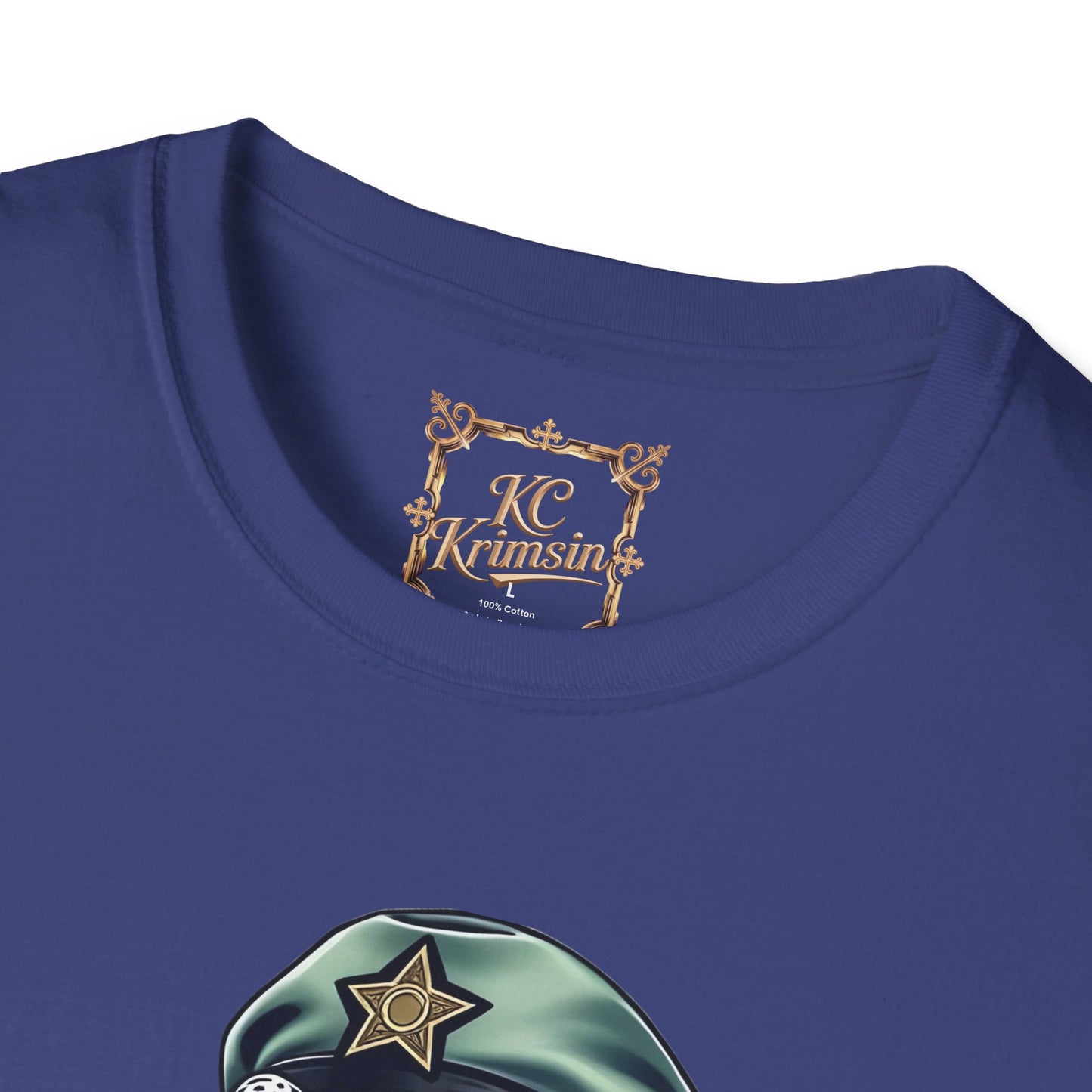 Alligator Alcatraz tee, by KC KRIMSIN Unisex Softstyle T-Shirt