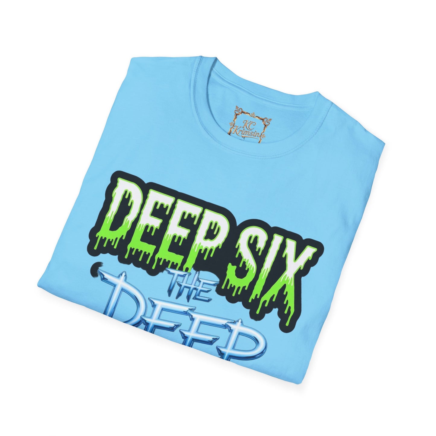 DEEP SIX the DEEP STATE  tee, Unisex Softstyle T-Shirt